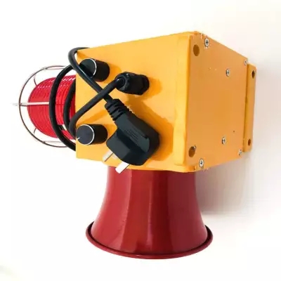 旋轉(zhuǎn)式警示燈LTE-1101J/220V報警器、一體化聲光信源指示器XDT-M-135FTY皮帶警鈴廠家